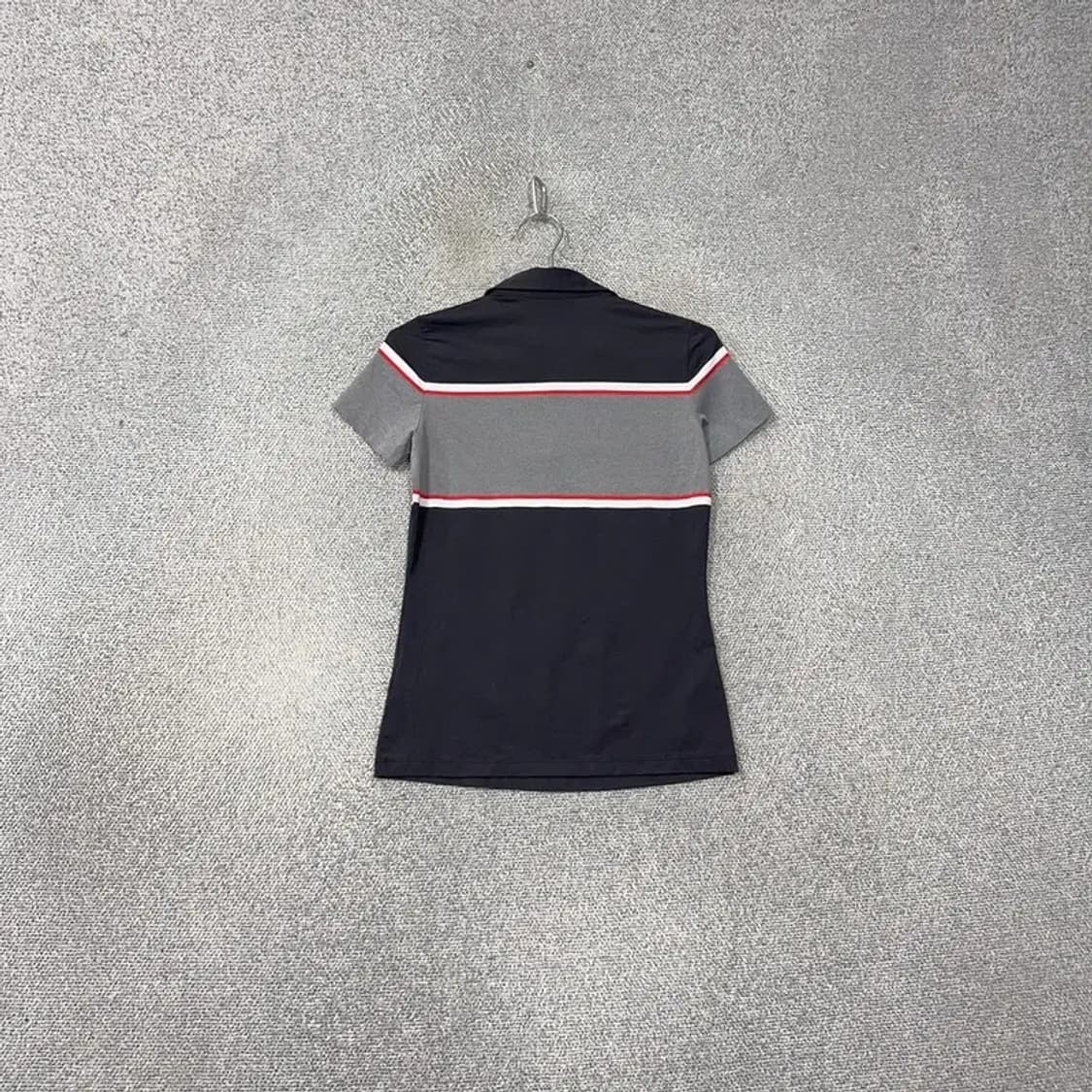 루이까스텔 로고 골프 여성 기능성 반팔 카라티 90 상품이미지2