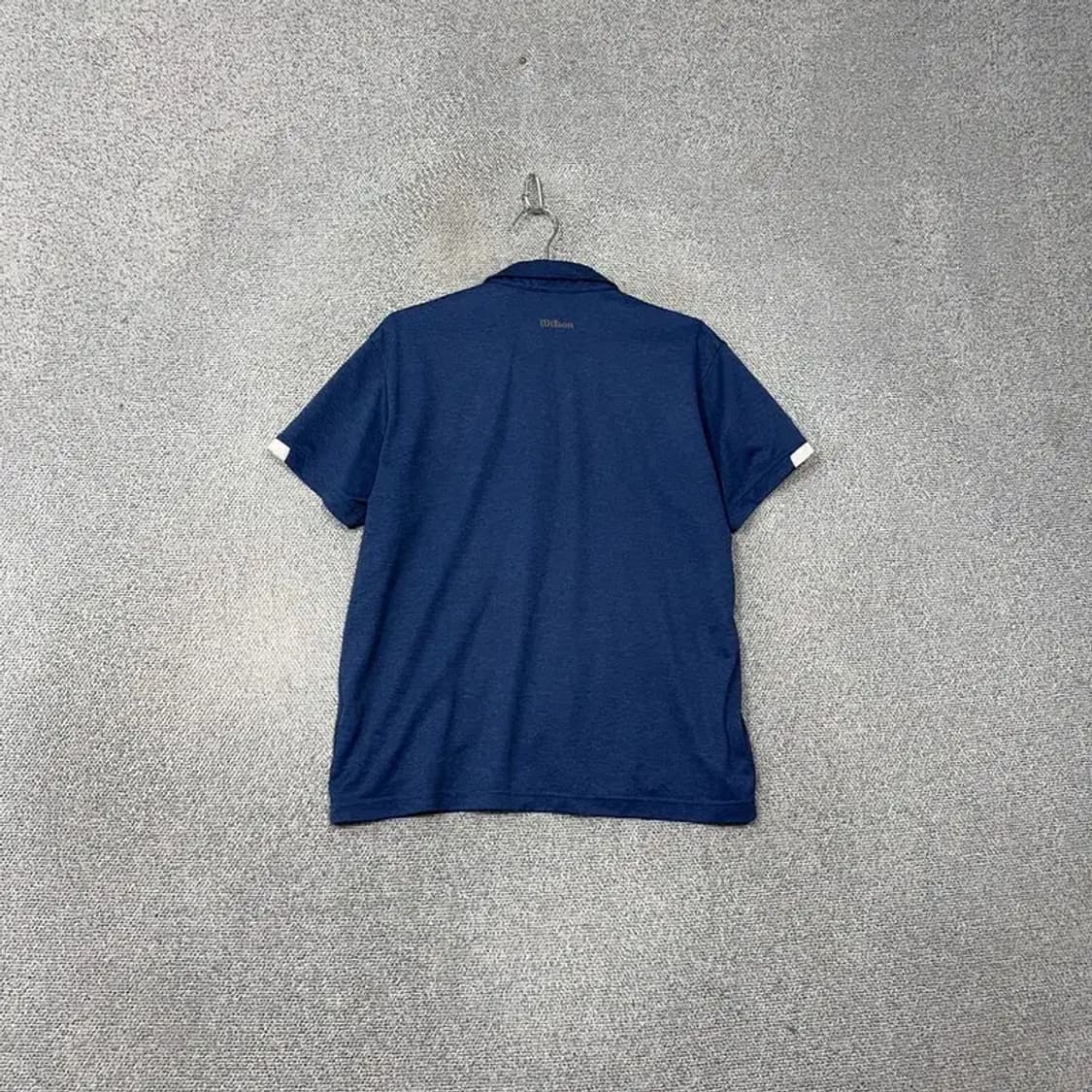 윌슨 네이비 캐주얼 기능성 남성 반팔 카라티 105 상품이미지2