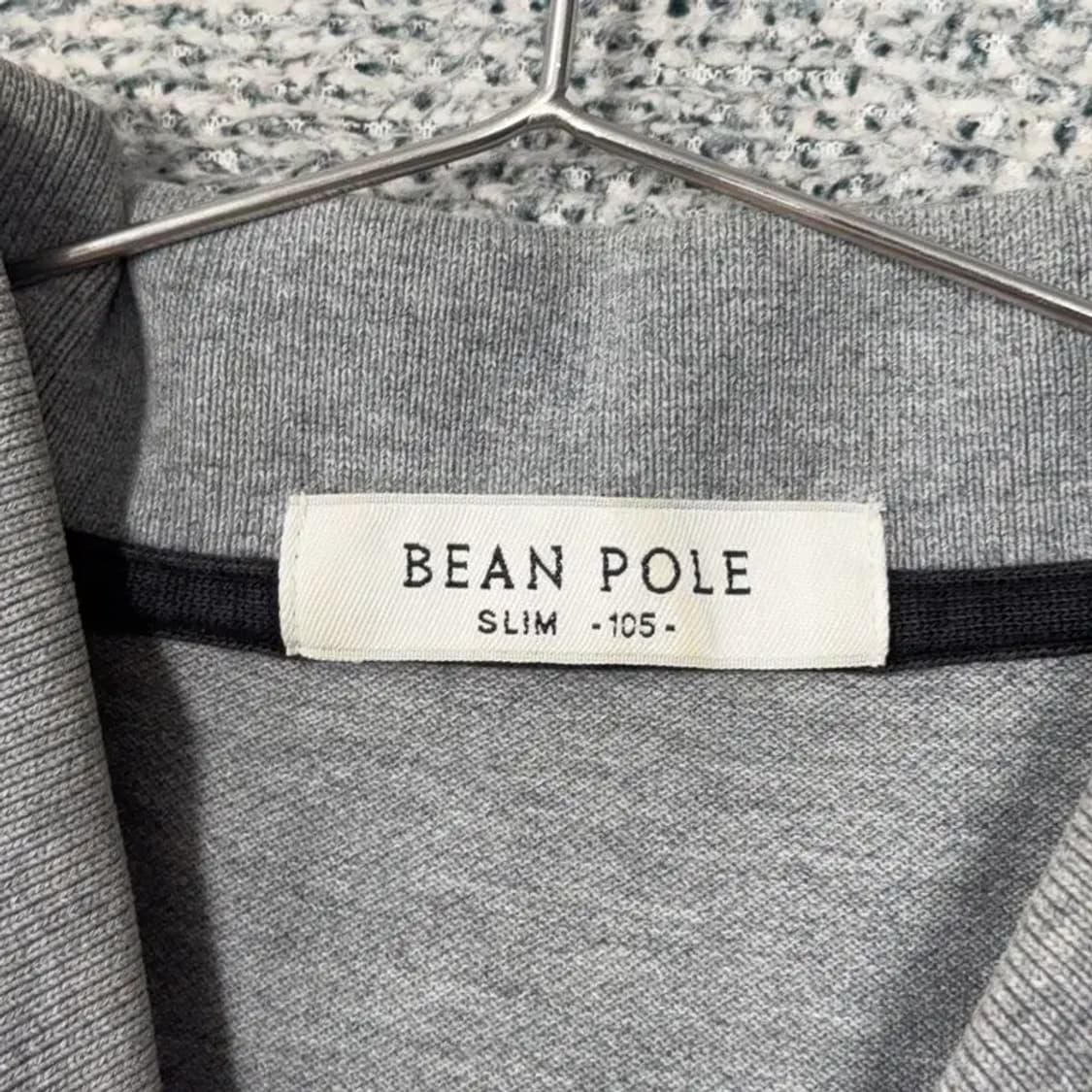 빈폴 라이트 그레이 캐주얼 남성 반팔 카라티 105 상품이미지4