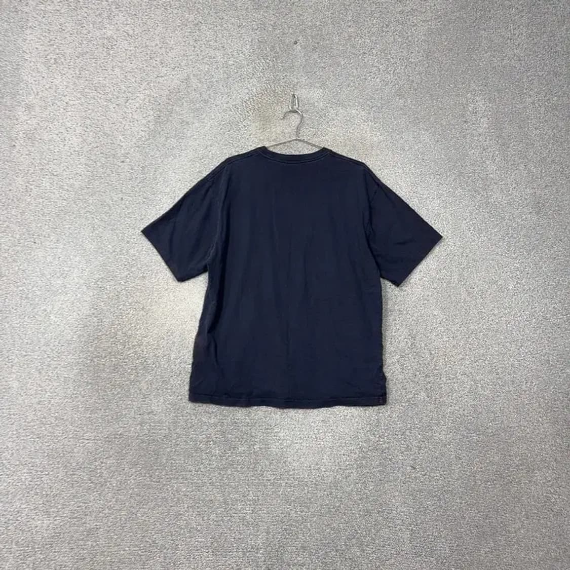 커버낫 빅로고 프린팅 네이비 반팔 티 L 상품이미지2