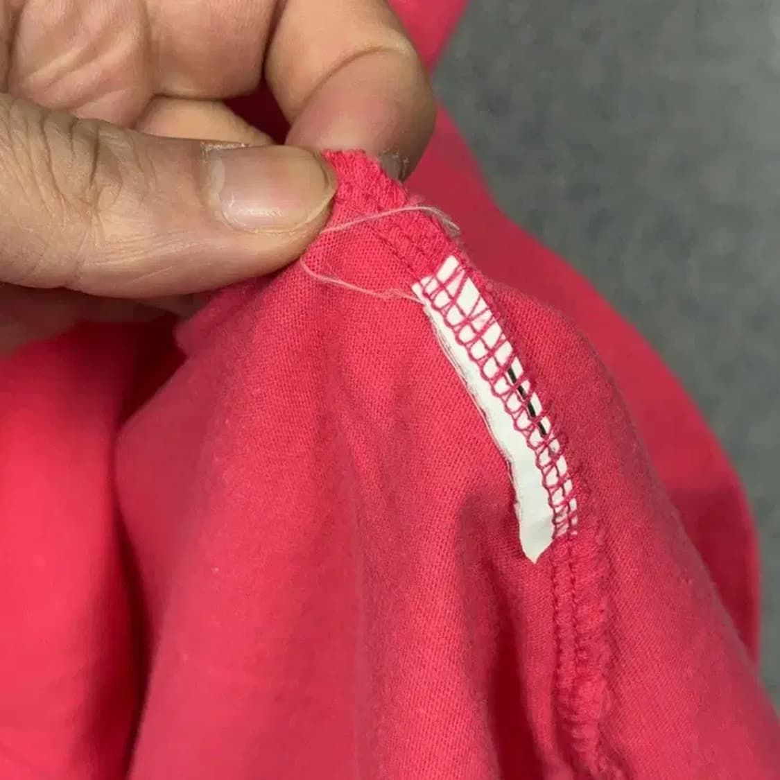 푸마 빅로고 Y2K 프린팅 코랄 반팔 티 XS 상품이미지5