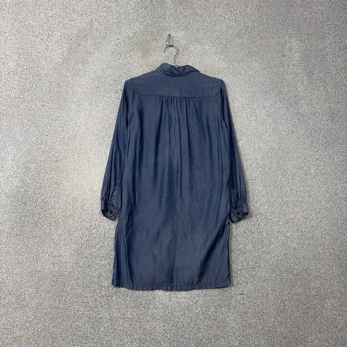 유니클로 네이비 데님 인디고 셔츠 원피스 S 상품이미지2