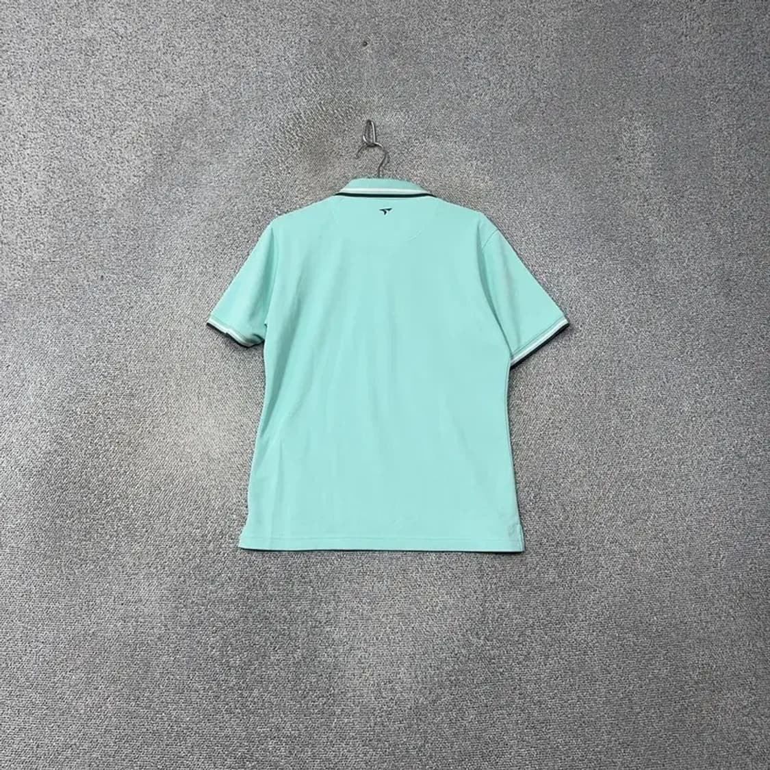 투어스테이지 민트 로고 기능성 골프 남성 반팔 카라티 L 상품이미지2