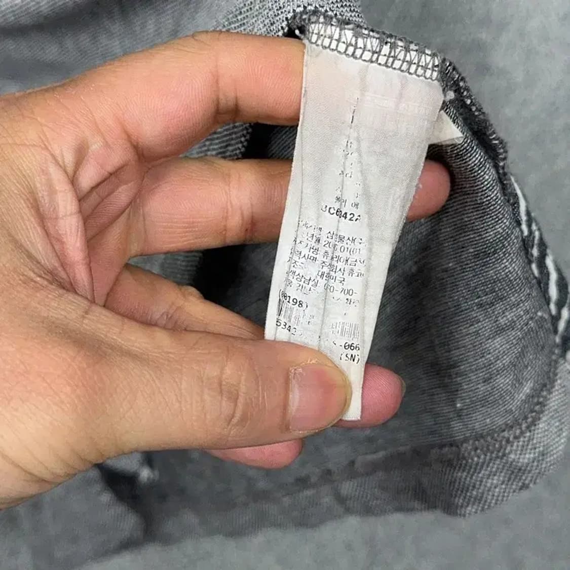 빈폴 그레이 남성 반팔 카라티 105 상품이미지4