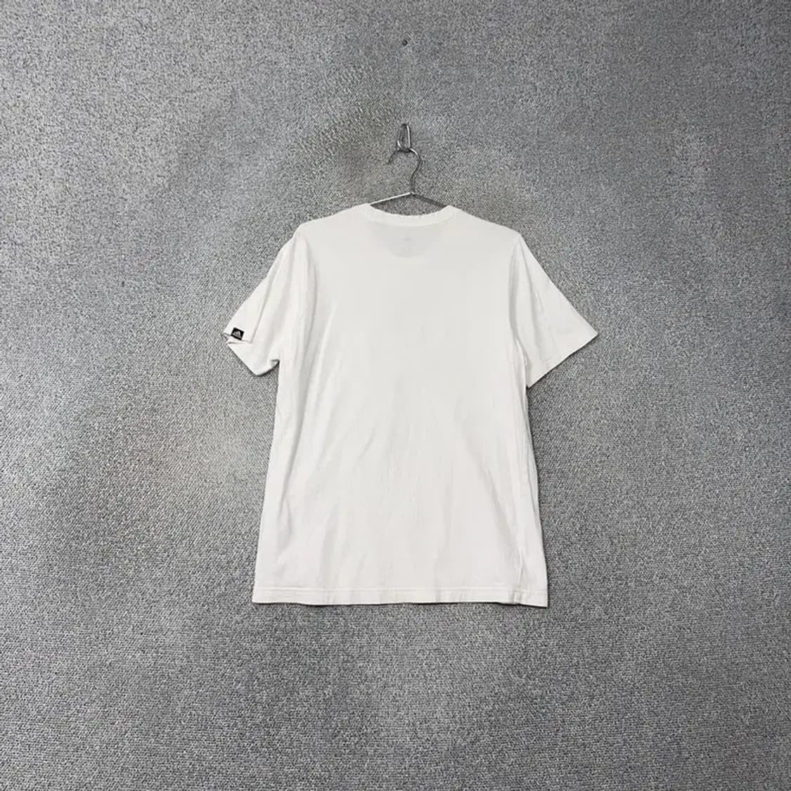 아디다스 프린팅 빅로고 화이트 반팔 티 XL 상품이미지2