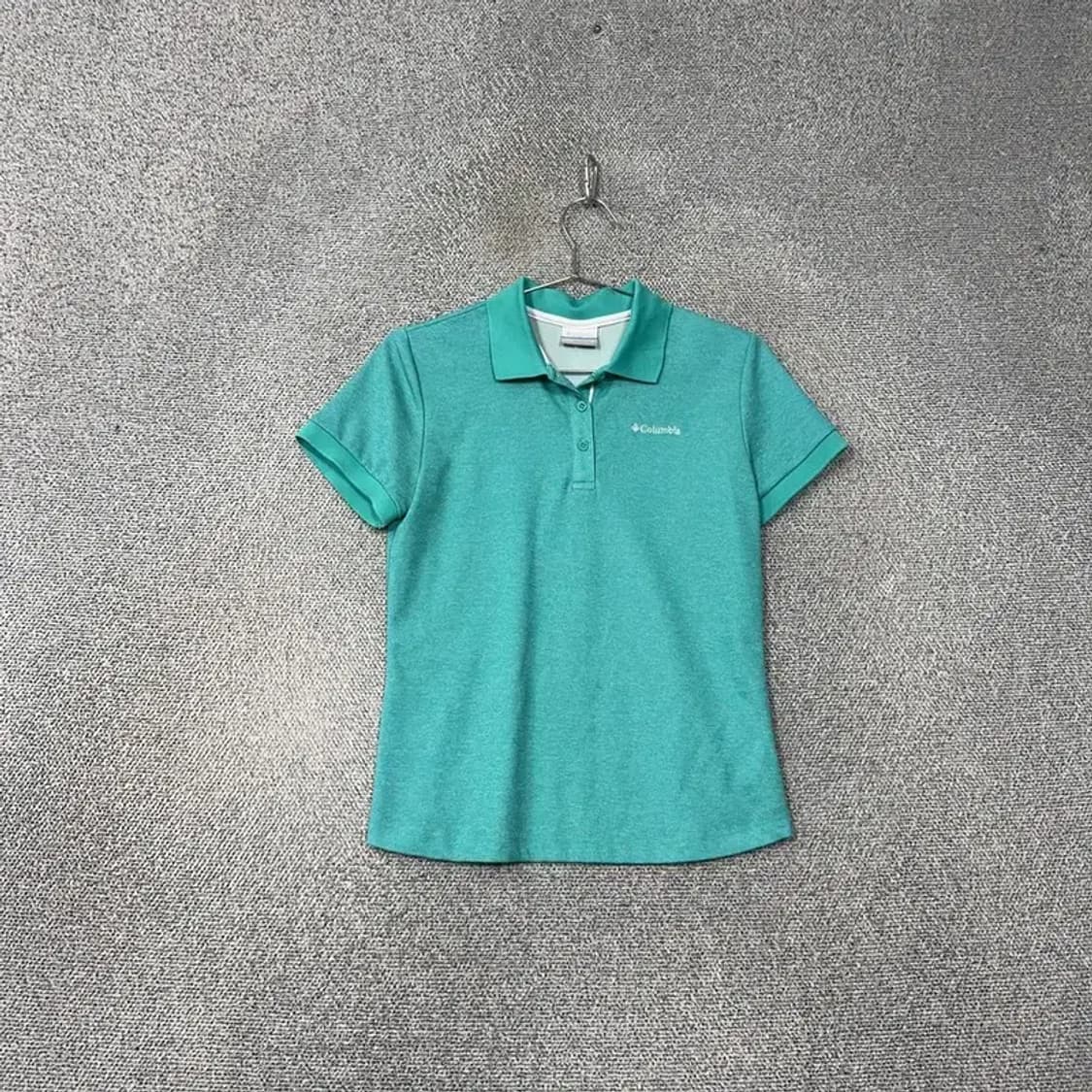 콜롬비아 민트 로고 기능성 반팔 카라티 S 상품이미지1