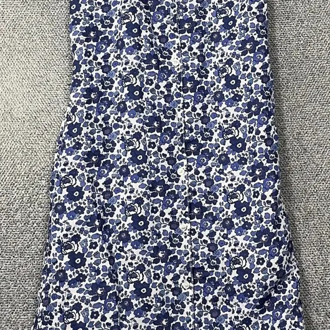 유니클로 리베르티 플라워 패턴 민소매 원피스 S 상품이미지4