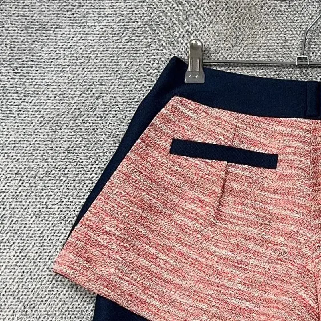 SJSJ 여성 한섬 연핑크 트위드 숏 반바지 64-94 상품이미지4