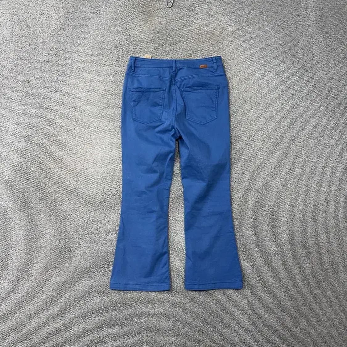 마시모두띠 블루 부츠컷 코튼 팬츠 28 상품이미지2