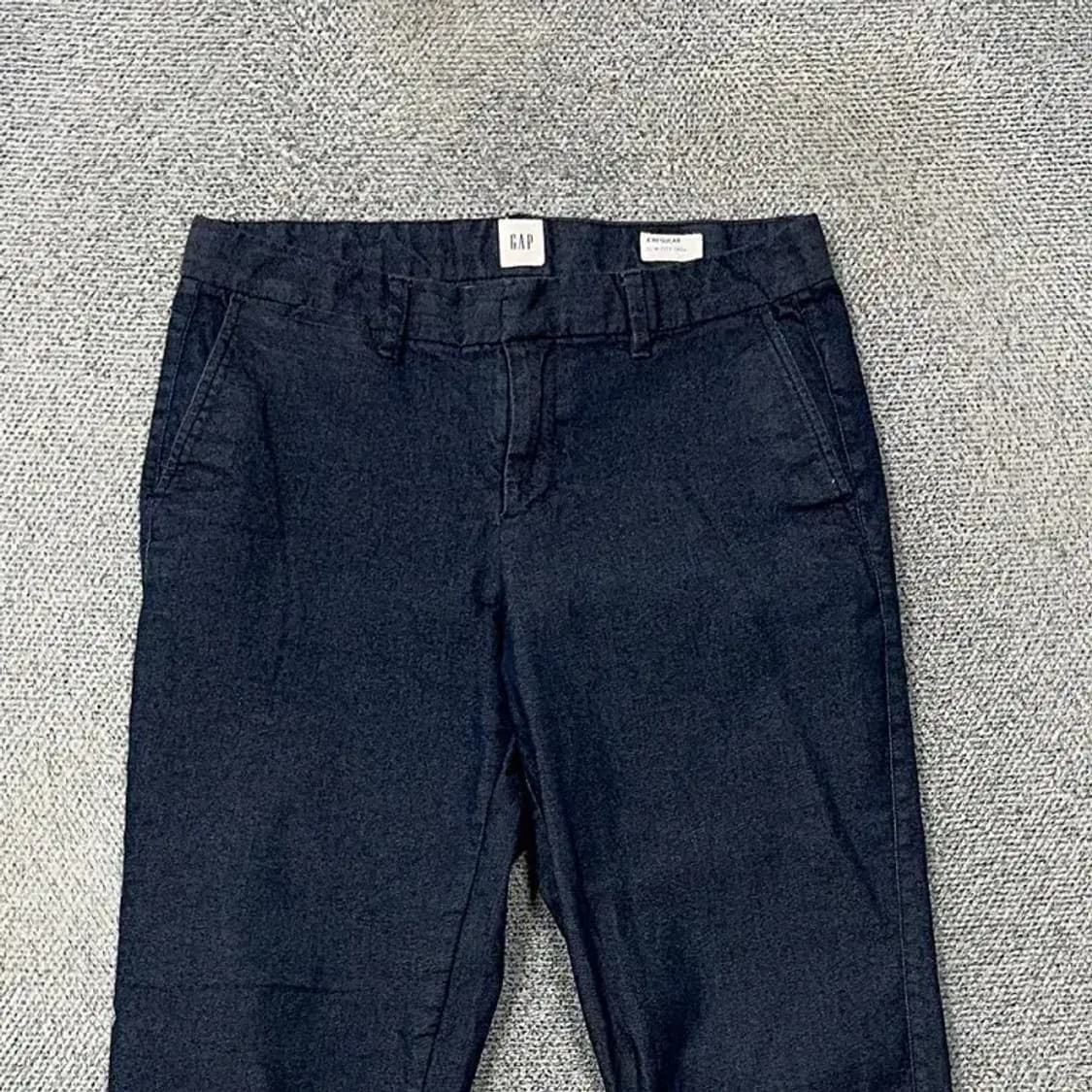 갭 네이비 캐주얼 데님 크롭 진 30 상품이미지3