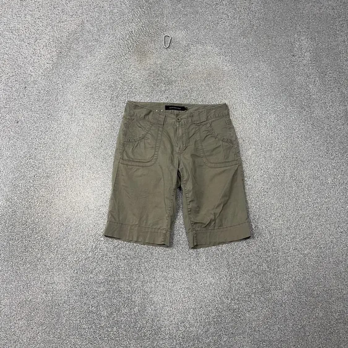 캘빈클라인 카키 스티치 빈티지 반바지 28-29 상품이미지1