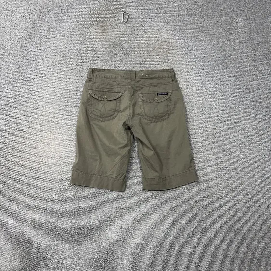 캘빈클라인 카키 스티치 빈티지 반바지 28-29 상품이미지2