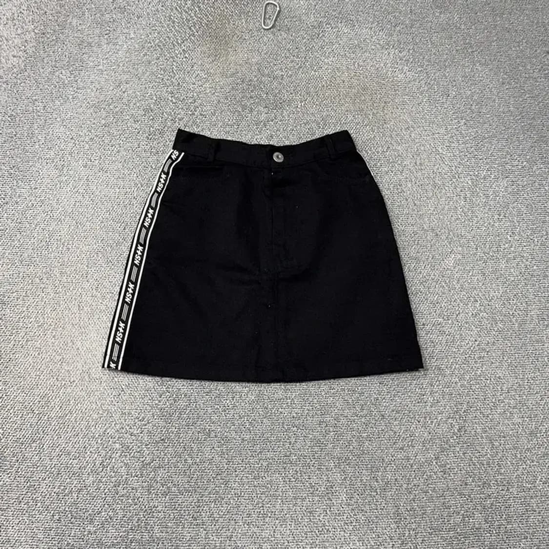 내스티킥 빈티지 사이드라인 스커트 S 상품이미지1