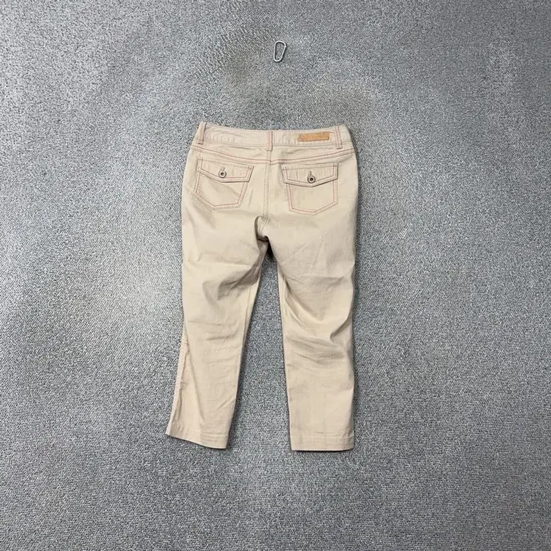 루이까스텔 베이지 캐주얼 7부 팬츠 67 상품이미지2