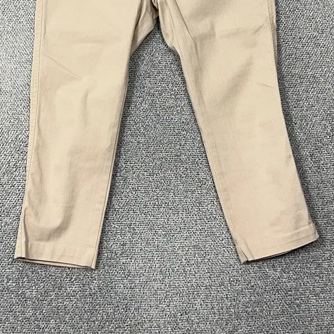 루이까스텔 베이지 캐주얼 7부 팬츠 67 상품이미지4