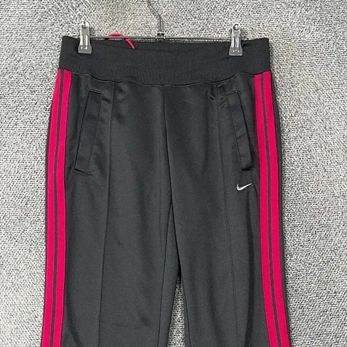 나이키 그레이 빈티지 핑크 트랙팬츠 S 상품이미지3