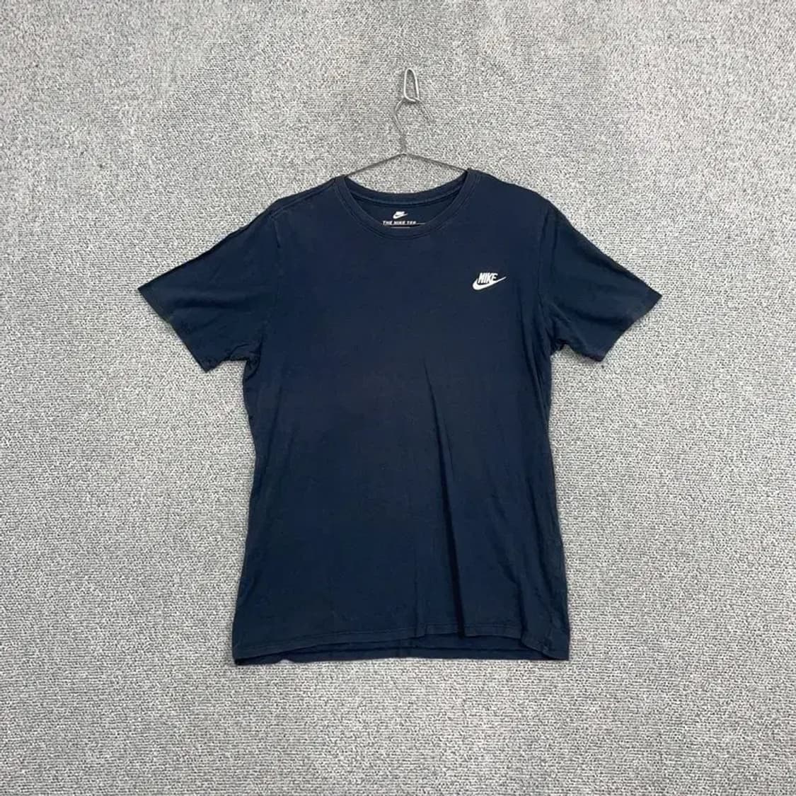 나이키 네이비 로고 스우시 반팔 티 M 상품이미지1