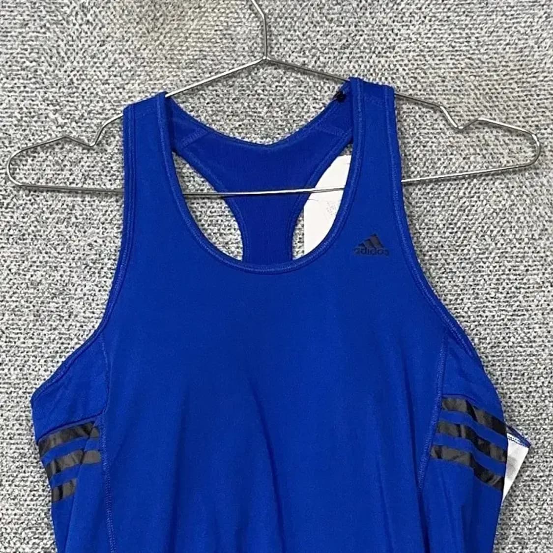 아디다스 블루 여성 기능성 운동 민소매 티 095 상품이미지3