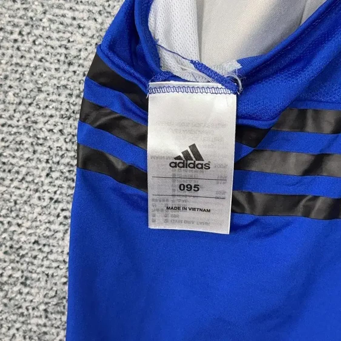 아디다스 블루 여성 기능성 운동 민소매 티 095 상품이미지5