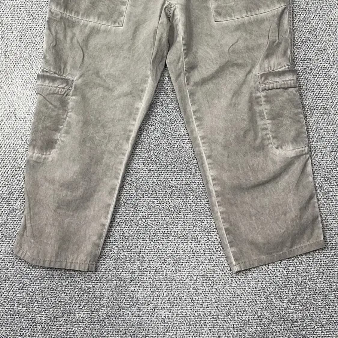 DKNY 그레이 피그먼트 7부 반바지 S 상품이미지4