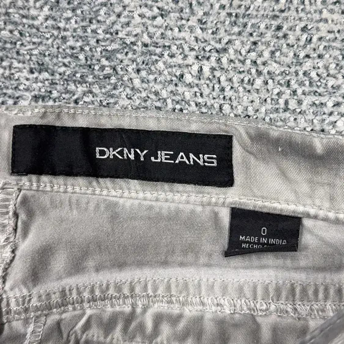 DKNY 그레이 피그먼트 7부 반바지 S 상품이미지5
