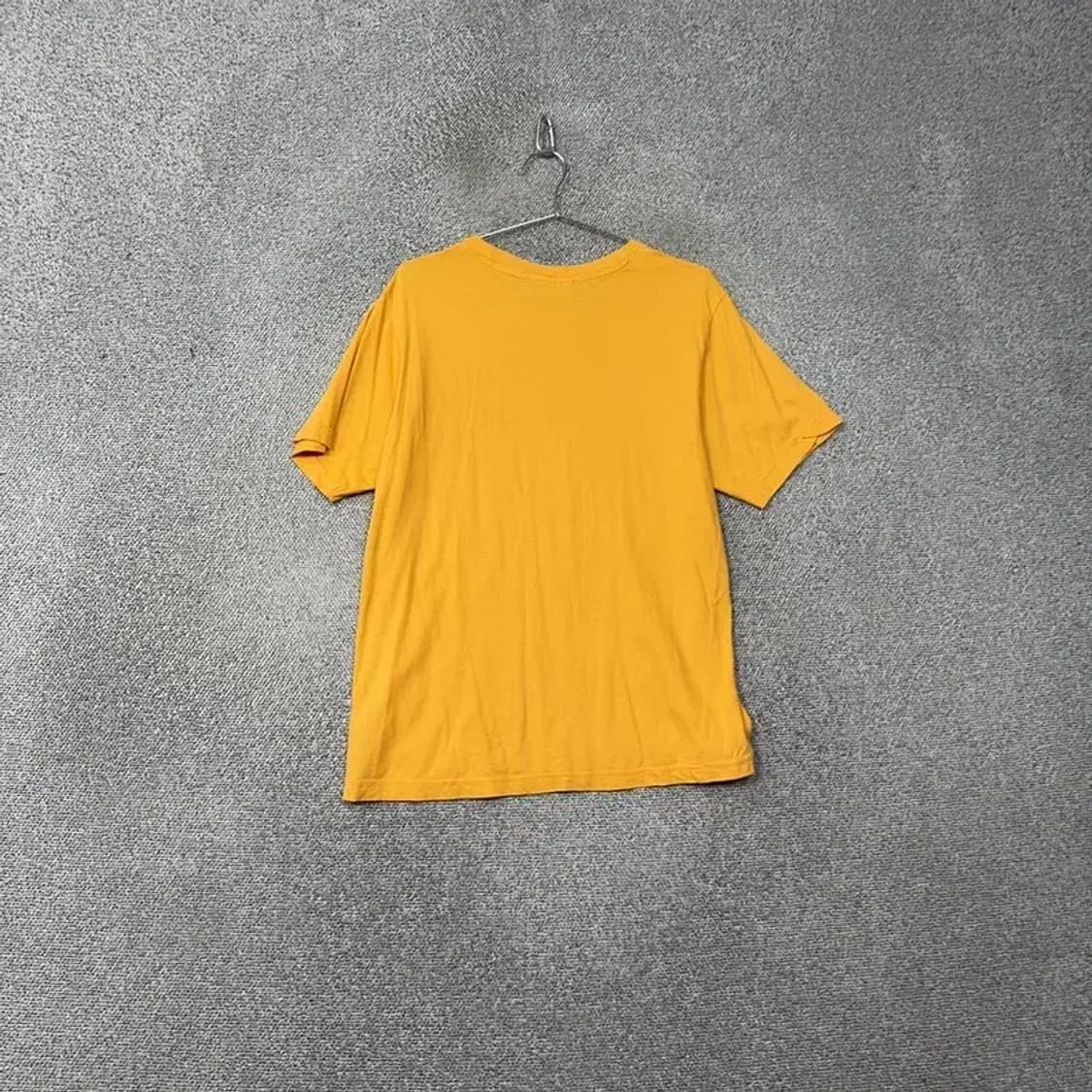 후아유 캐주얼 프린팅 옐로우 반팔 티 M 상품이미지2