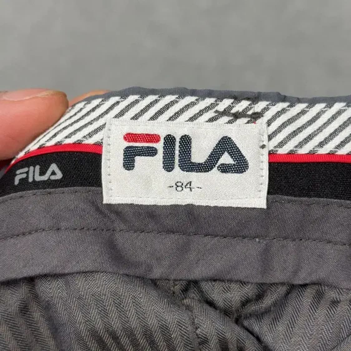 휠라 남성 그레이 팬츠 33 상품이미지5