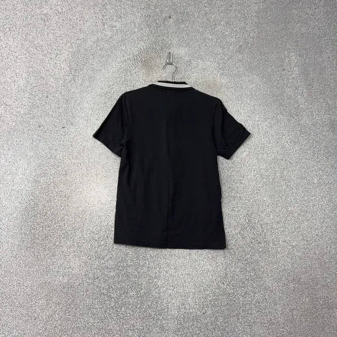 아디다스 불꽃로고 캐주얼 블랙 반팔 카라티 S 상품이미지2