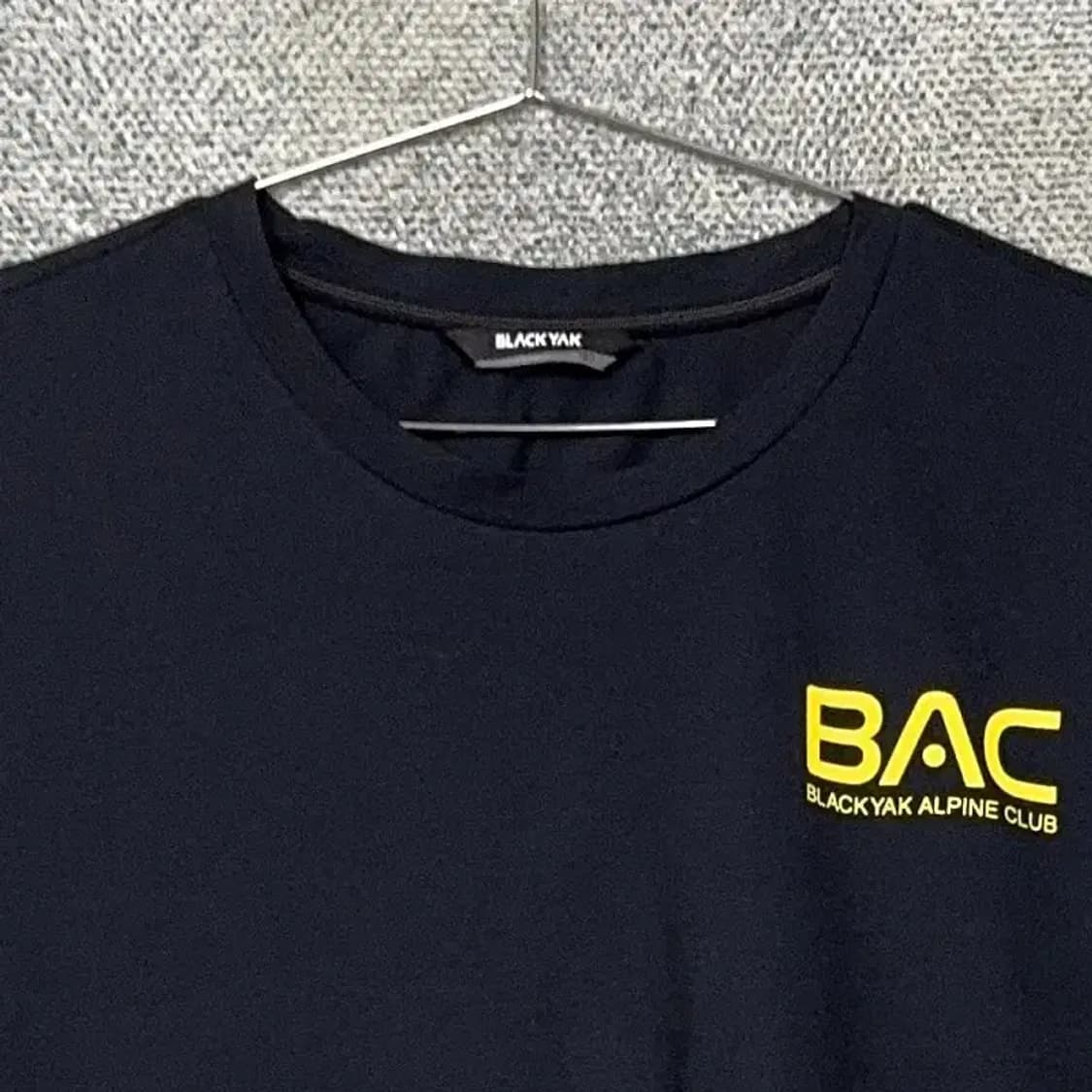 블랙야크 기능성 빅사이즈 네이비 반팔 티 120 상품이미지3