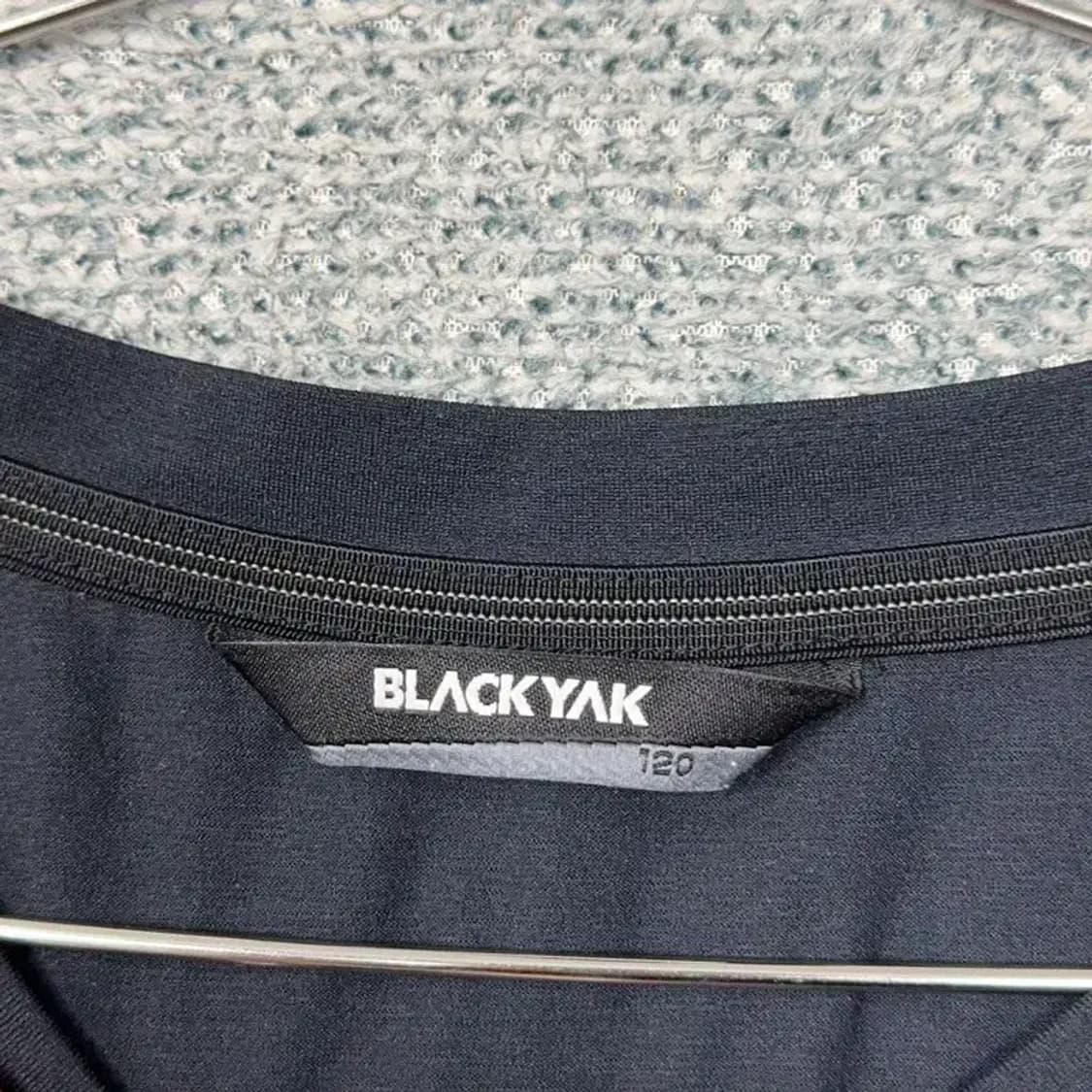 블랙야크 기능성 빅사이즈 네이비 반팔 티 120 상품이미지6