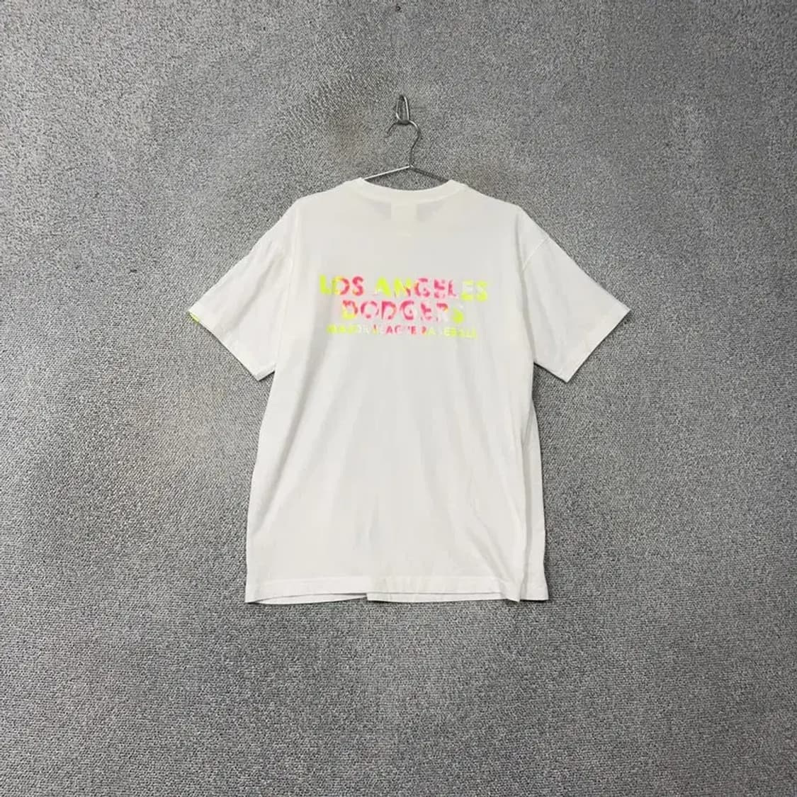 MLB LA다저스 화이트 반팔 티 XS 상품이미지2