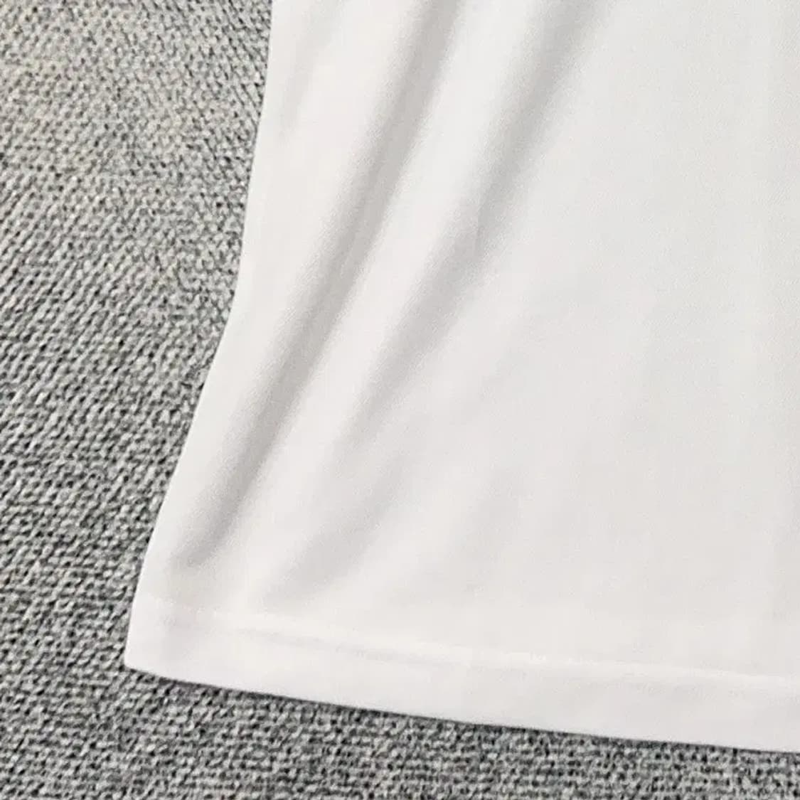 엘레쎄 로고 기능성 화이트 카라티 L 상품이미지4