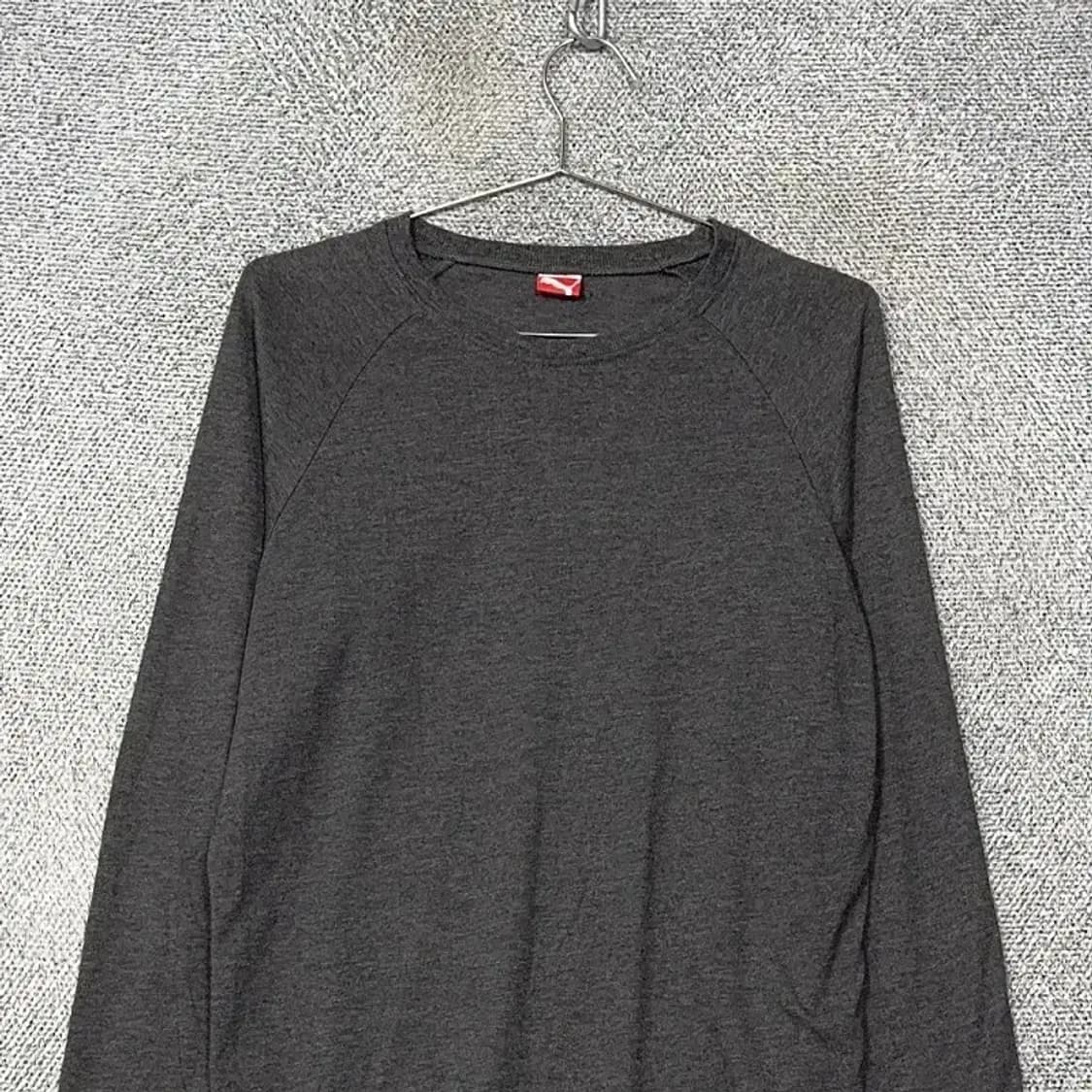 푸마 그레이 로고 코튼 원피스 M 상품이미지3