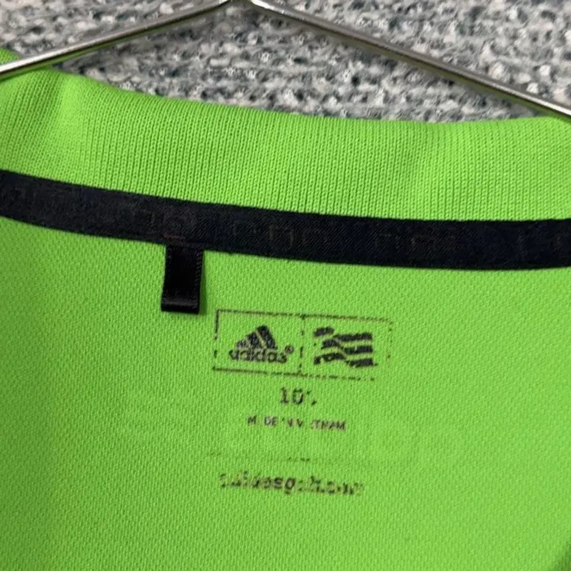아디다스 라이트 그린 남성 기능성 반팔 카라티 M 상품이미지4