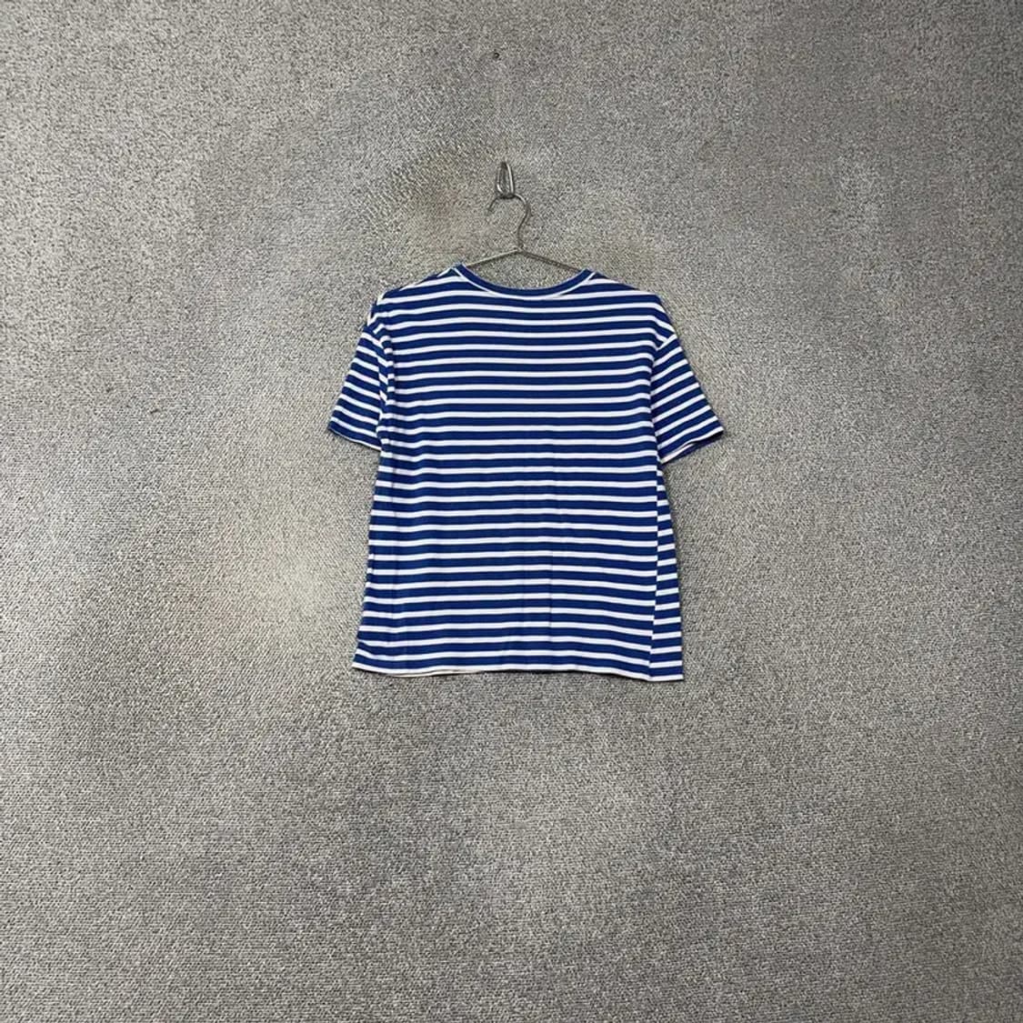 자라 디즈니 스트라이프 블루 반팔 티 S 상품이미지2