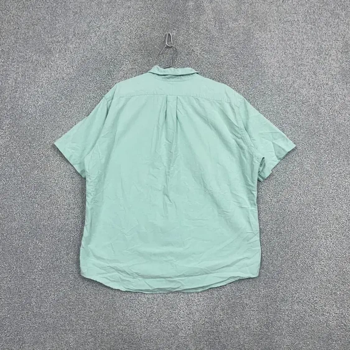 폴로 랄프로렌 블레이크 오버핏 민트 반팔 셔츠 XL 상품이미지2