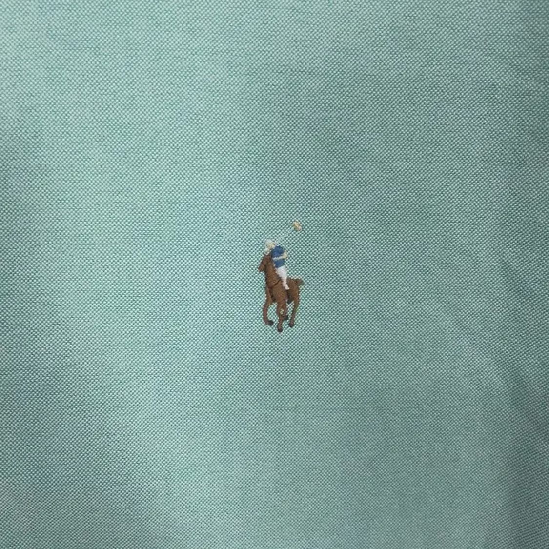 폴로 랄프로렌 블레이크 오버핏 민트 반팔 셔츠 XL 상품이미지6