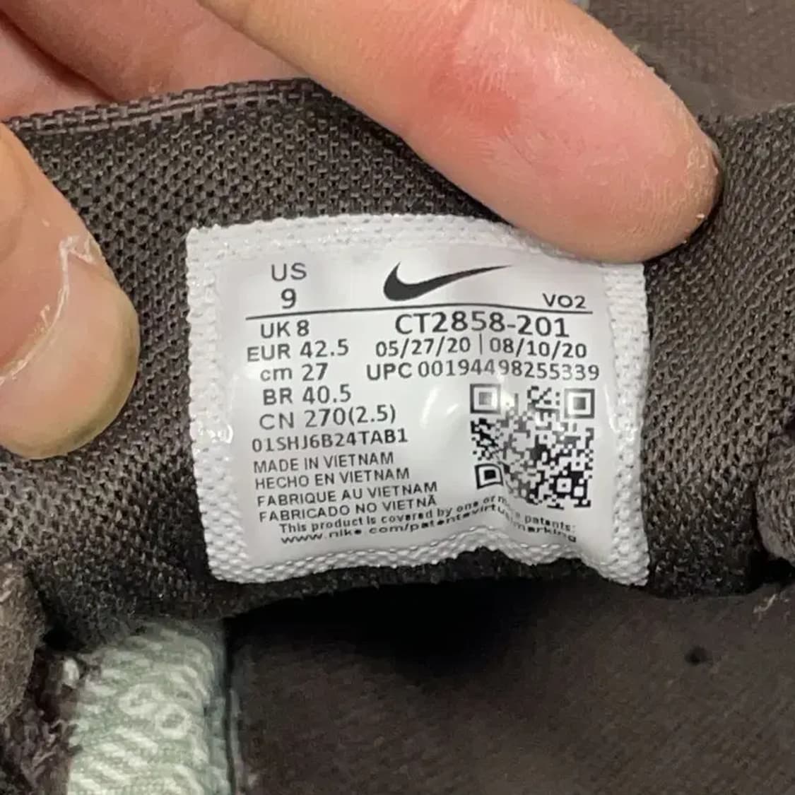 나이키 브라운 에어포스 1 로우 270 상품이미지5