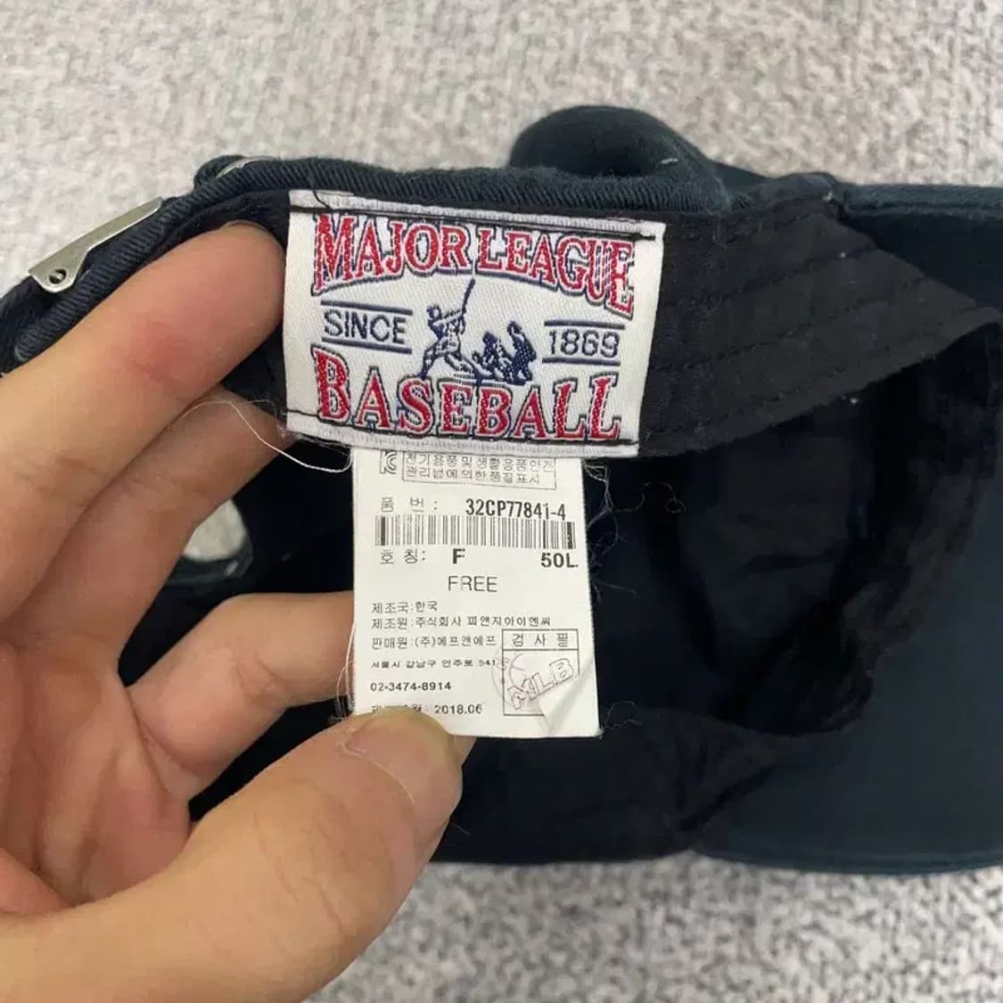 MLB 뉴욕양키즈 자수 로고 볼캡 F 상품이미지7