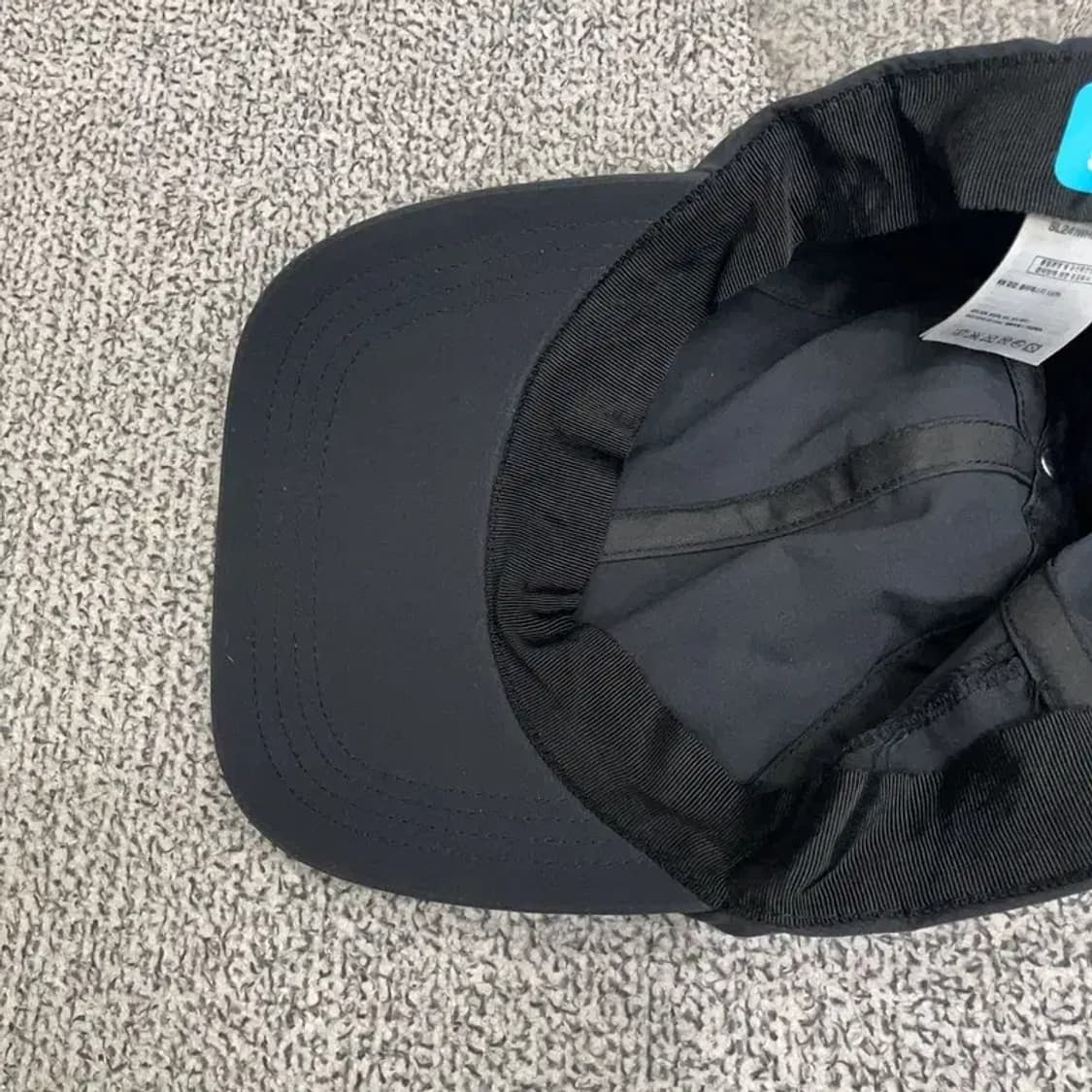 [새상품]썬러브 로고 블랙 캡 F 상품이미지5