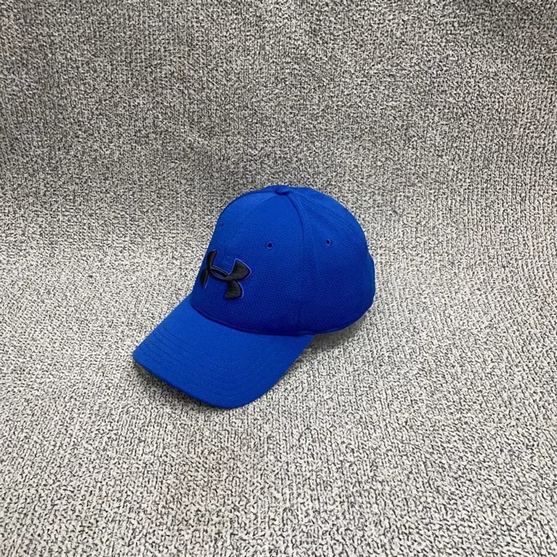 언더아머 블루 자수 로고 남성 볼캡 L-XL 상품이미지3