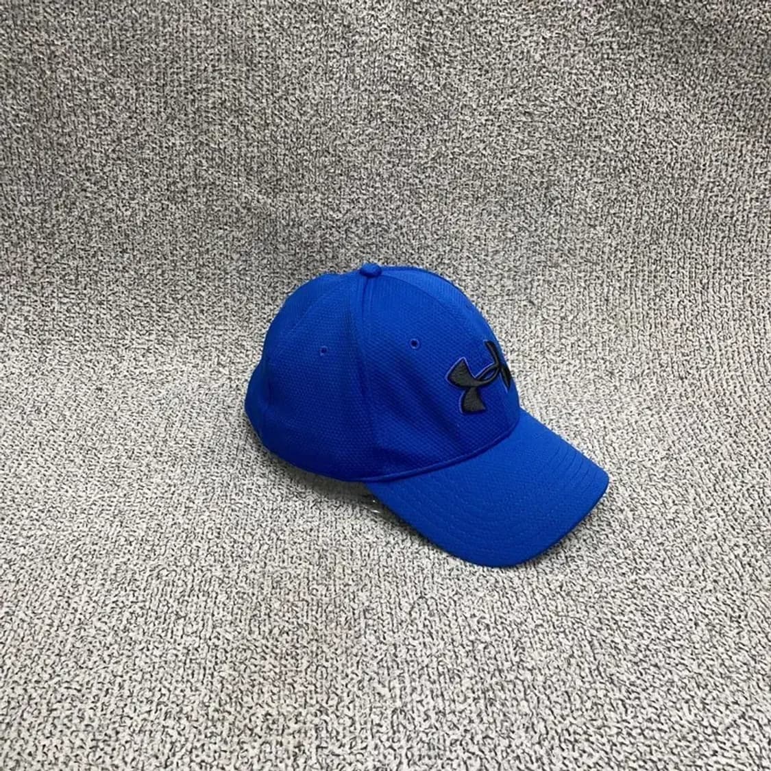 언더아머 블루 자수 로고 남성 볼캡 L-XL 상품이미지4