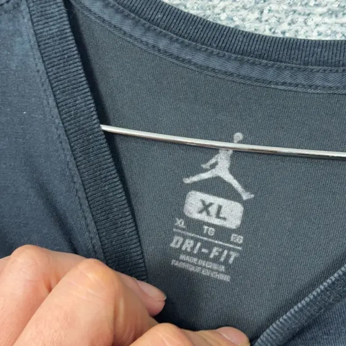 조던 프린팅 네이비 반팔 티 XL 상품이미지3