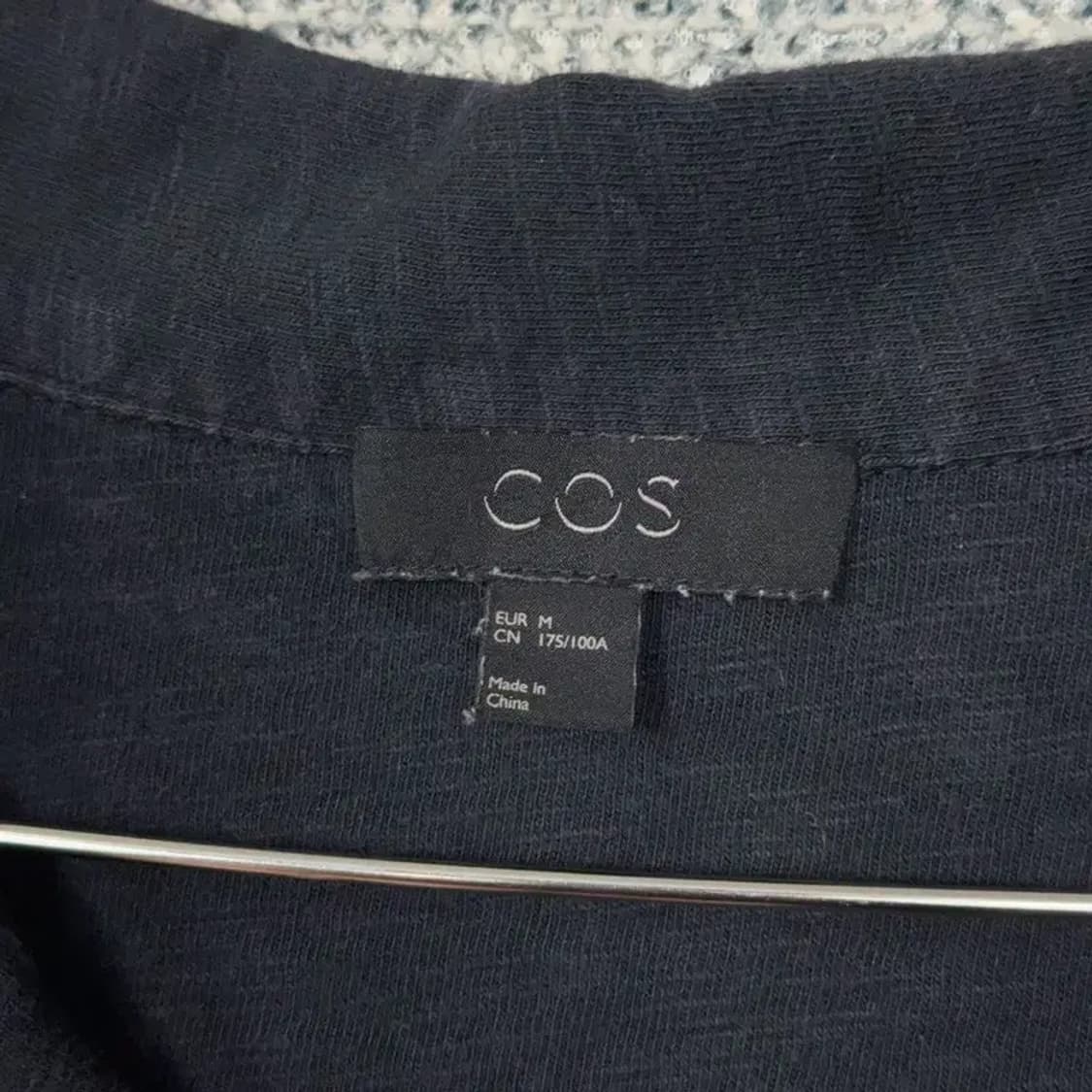 코스 캐주얼 무지 반팔 카라티 M 상품이미지3