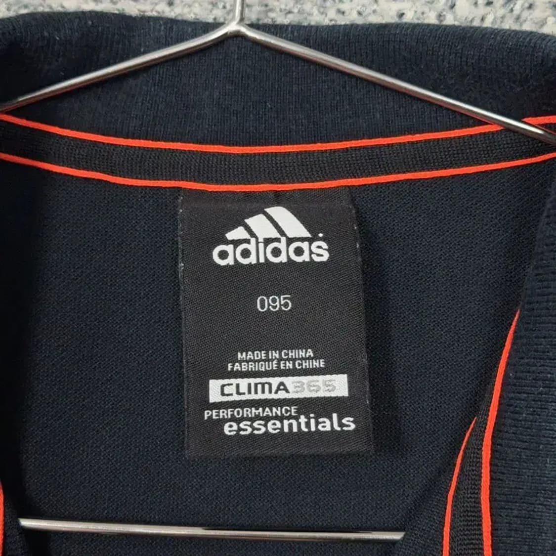 아디다스 블랙 로고 기능성 반팔 카라티 95 상품이미지5