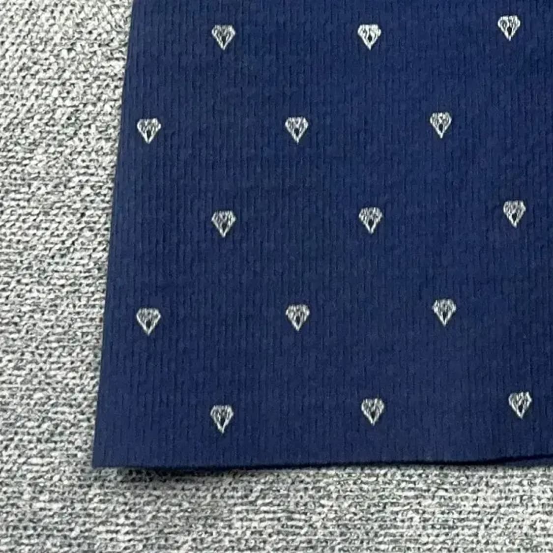 플라스틱아일랜드 패턴 네이비 미니스커트 M 상품이미지3