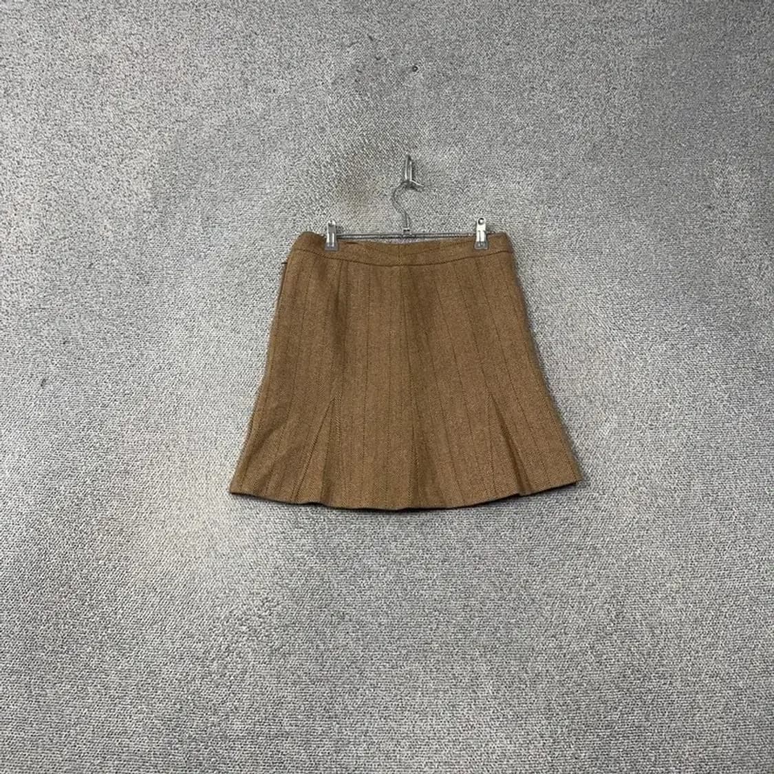 SJSJ 여성 한섬 체크 브라운 미니스커트 64-94 상품이미지1