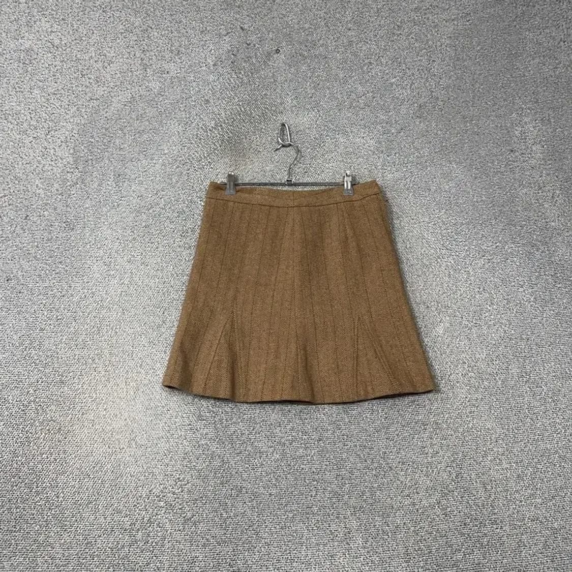 SJSJ 여성 한섬 체크 브라운 미니스커트 64-94 상품이미지2