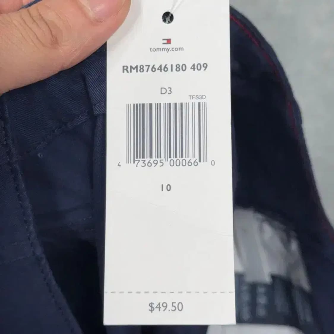 [새상품]타미힐피거 네이비 미니스커트 10 상품이미지7