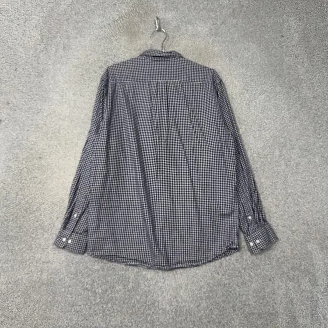 유니클로 캐주얼 블랙 체크 셔츠 XL 상품이미지2